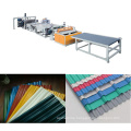 PVC Roofing Titles Extrusion Line / PVC Banboo Sheets Extrusion Machinery / Glazed Title Pruduction Line